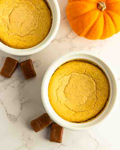 Refrigerating the cheesecakes.