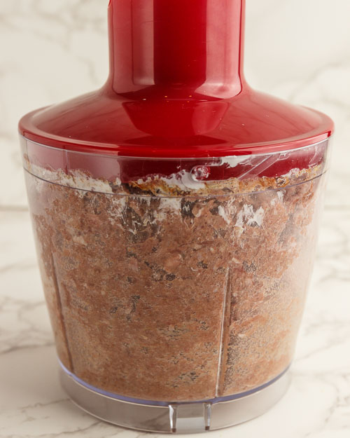 Pulsing until mixture is smooth.